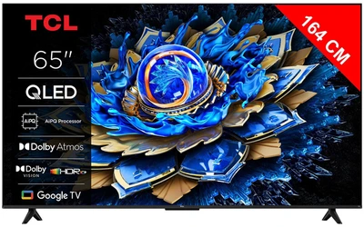 Tcl Téléviseur QLED / Mini-LED 4K 65 pouces – 65T69C – Google TV